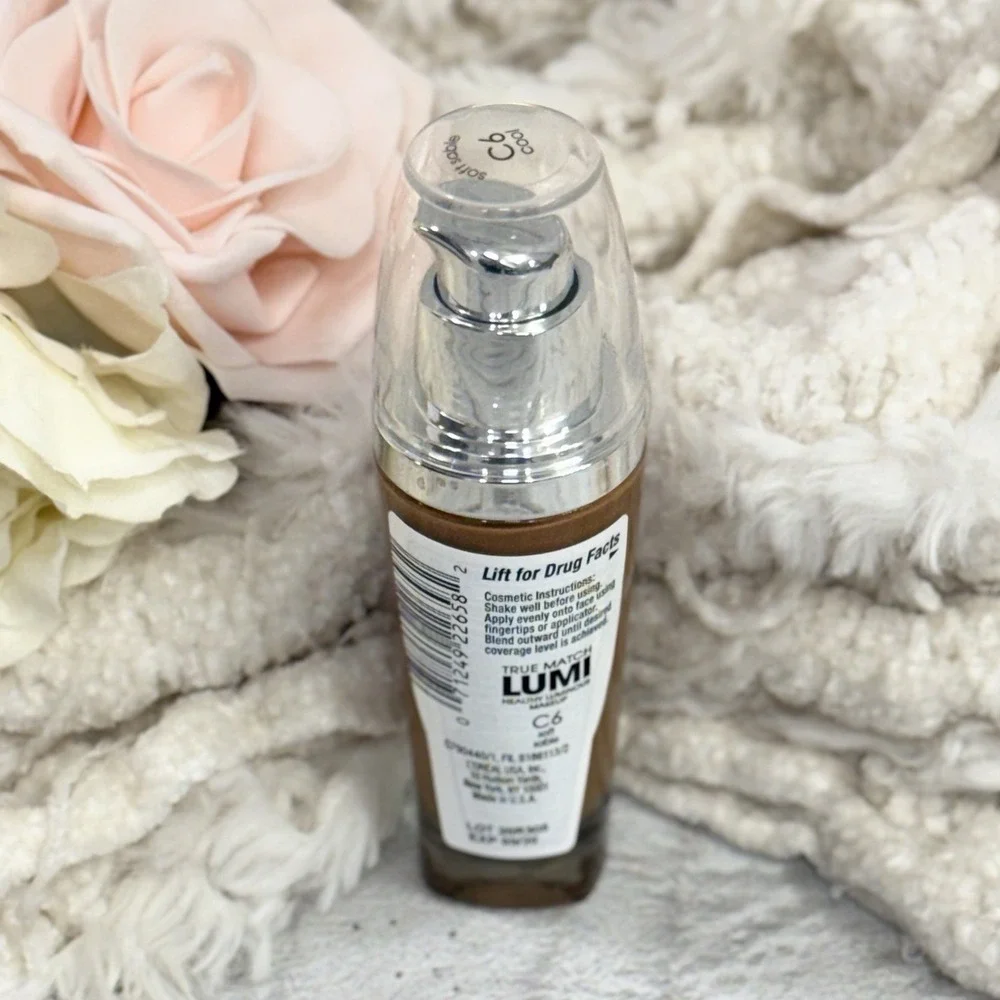 L'Oréal True Match Lumi Healthy Luminous Makeup #C6 Soft Sable Foundation NEW